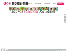 Tablet Screenshot of morethanme.org